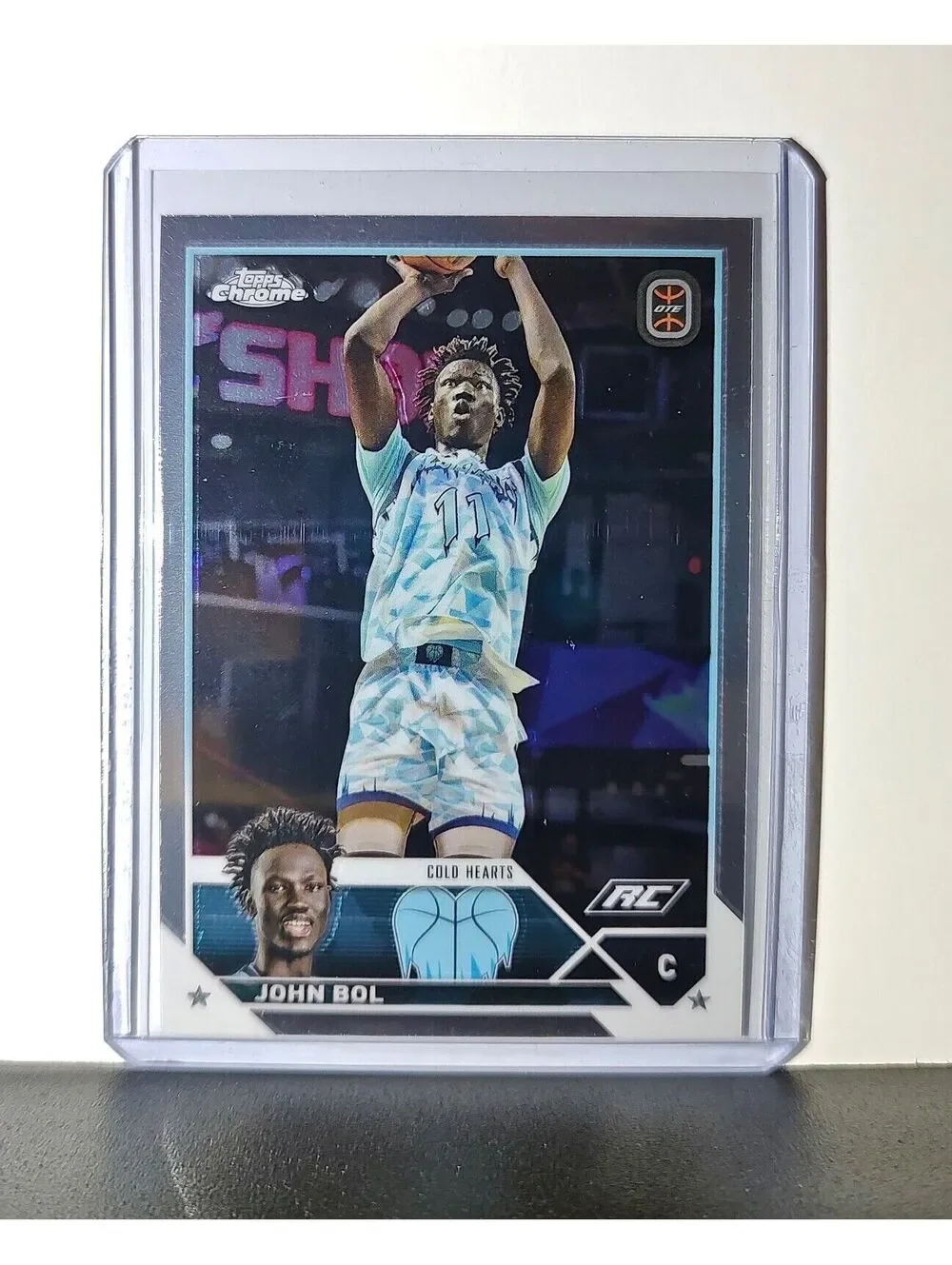 John Bol Rookie Card 2023-24 Topps Chrome Overtime #81 Cold Hearts